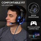Gaming Headset For Pc Laptop Ps4 Xbox One Ps5 Headphones Led Usb With Microphone