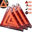 Warning Roadside Safety Triangle Kit Emergency Temporary Parking Reflective Sign