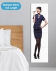 Unbreakable Full Length Mirror For Wall Mounted  Over The Door Mirror  Full Body