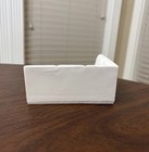 Dollhouse Miniature White Sectional Sofa Couch 1 12 Scale Living Room Furniture