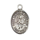 Sterling Silver Saint Lidwina Of Schiedam Medal 18  Lobster Claw Chain Necklace