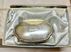 Vintage Sterling Silver Saart Brush  has    r    On Top    Comb Set In Original Box