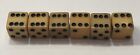 Three Pair Butterscotch Bakelite 5 8    Vintage Dice  tested 