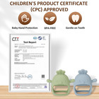 3 Pack Silicone Baby Teether Toys For Infants 3  Months  Bpa Free Anti-drop Sili