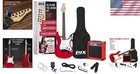 39-inch Electric Guitar Kit Bundle With 20w Amplifier   All Accessories - Red