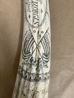 Scrimshaw Resin Walrus Tusk Feat  The Ship Charles W Morgan New Bedford