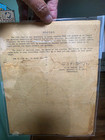 Wwii 1943 Secret  at Sea  G s patton Original Mimeograph Letter Operation Husky
