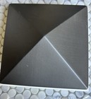 Lmt Mercer Group Brushed Pewter   White High Point 5 In X 5 In Post Cap