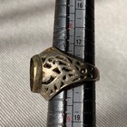 Extremely Rare Ancient Roman Bronze Silvred Ring Authentic Artifact