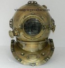 Vintage Antique 18 Inch Diving Divers Helmet Deep Sea Anchor Engineering 1921
