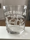 Antique Sweet Home Rye Dayton Pre Pro Advertising Saloon Whiskey Shot Glass 