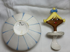 Rare Vintage Holt Howard Pixieware Instant Coffee Jar W Spoon Japan Mcm Kitsch