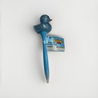 Sparkle   Squeeze Blue Rubber Duck Pen Black Ink 6 75  X 2 