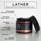 Eshave Shaving Cream For Men 4 Oz Almond Prevents Shaving Irritation Razor Burn