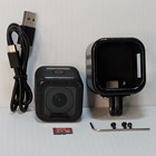 Gopro Hero Session Action Camera Black Camera W  64gb Sd Card   Case