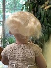 Kai   s  Inc  100  Mohair Baby Doll Wig  Size  12-13  Color  Golden Blonde
