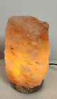 Himalayan Large Natural Pink Salt Lamp With Dimmer   Wooden Base Zen Spa Relax