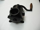 Vintage Tobacco Grinder Shredder Antique Very Old Wood And Cast Iron Works Good