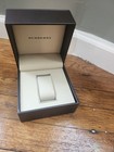 Burberry Leather Presentation Box Brown Beige Luxury Case For 1-3 Watches