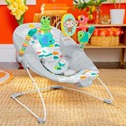  Playful Paradise Comfy Baby Bouncer Seat With Soothing Vibration And Toys  