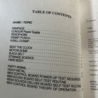 Original Bally Midway Service Bulletin Book 1988 Pinball Arcade Game Manual
