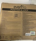 Evenflo Dark Wood Farmhouse Collection 26-42 Inch Position Lock Baby Gate  New