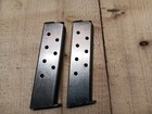  2  Colt Pocket 1903  Nickle Magazines -  8rd  32acp -  In Excellent Condition 