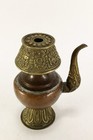   Antique Tibetan Or Nepalese Holy Water Pot Bhumpa  Copper    Brass