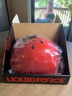 Nib Liquid Force Drop Water Helmet - Red - Adult Size S m