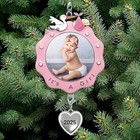 Baby First Christmas Photo Ornament Keepsake Gift For Newborn