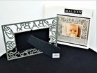 Malden International Design Nursery Baby Photo Frame 4 x6  Silver Tone New