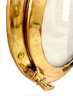 Antique Brass Finish 24 porthole Ship Boat Window Wall Decorative Glass Porthole