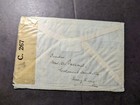 1941 Censored British Hong Kong Airmail Cover Victoria To Victoria Canada