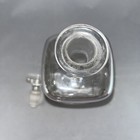 Antique Apothecary Pharmacy Jar Bottle Under Glass Label Tr  Sanguin  10  Empty