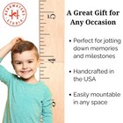 Wooden Growth Chart     Kids Height Chart