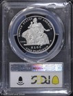 2004-w  100 Proof 1 Oz Platinum Eagle Statue Of Liberty Pcgs Pr 69 Dcam
