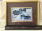 Henriette Ronner  Cat Art Print  11    9  Vintage Victorian Style Picture Frame
