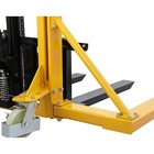 Apollolift Manual Lift Stacker 1100lb 2200lb Hydraulic Hand Straddle Stacker 63 