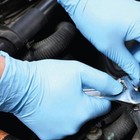 8 Mil Nitrile Exam Gloves Extended Cuff  Powder   Latex Free Heavy Duty 100 Pcs