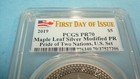 2019 Pcgs Pr70 Modified Proof Silver Maple Leaf From Pride Of 2 Nations Set Fdi
