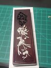 Chopsticks With Mother Of Pearl Inlay Birds Floral Decorative Storage