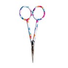 Singer 4  Floral Embroidery Scissors  Curved Tip