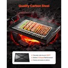 Uimoso 24x16 In Carbon Steel Flat Griddle For Bbq And Cooking