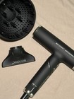 Bio Ionic Aerogravity Hair Dryer New Black With Diffuser   Concentrator In Box