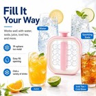 Portable Silicone Ice Ball Maker Kettle Ball Maker Ice Cube Tray   Water Bottle