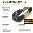 Rubber Track 18  457 X 101 6 X 51 Pa Fits Caterpillar 287 287b Fits Terex Pt-100