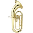 Jupiter Jep710 Key Of Bb 3 Valve Lacquered Brass Baritone Euphonium With Case