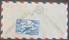 1939 Lisbon Portugal First Flight Cover Ffc To Washington Dc Usa Crosby Cachet
