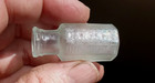 1890s Carter s Indelible Ink Tiny 1 3 4  Bottle Shown Dug In Our Video