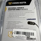 1x Minn Kota Mkr-us2-10 Universal Sonar 2 Adapter Cable     Lowrance